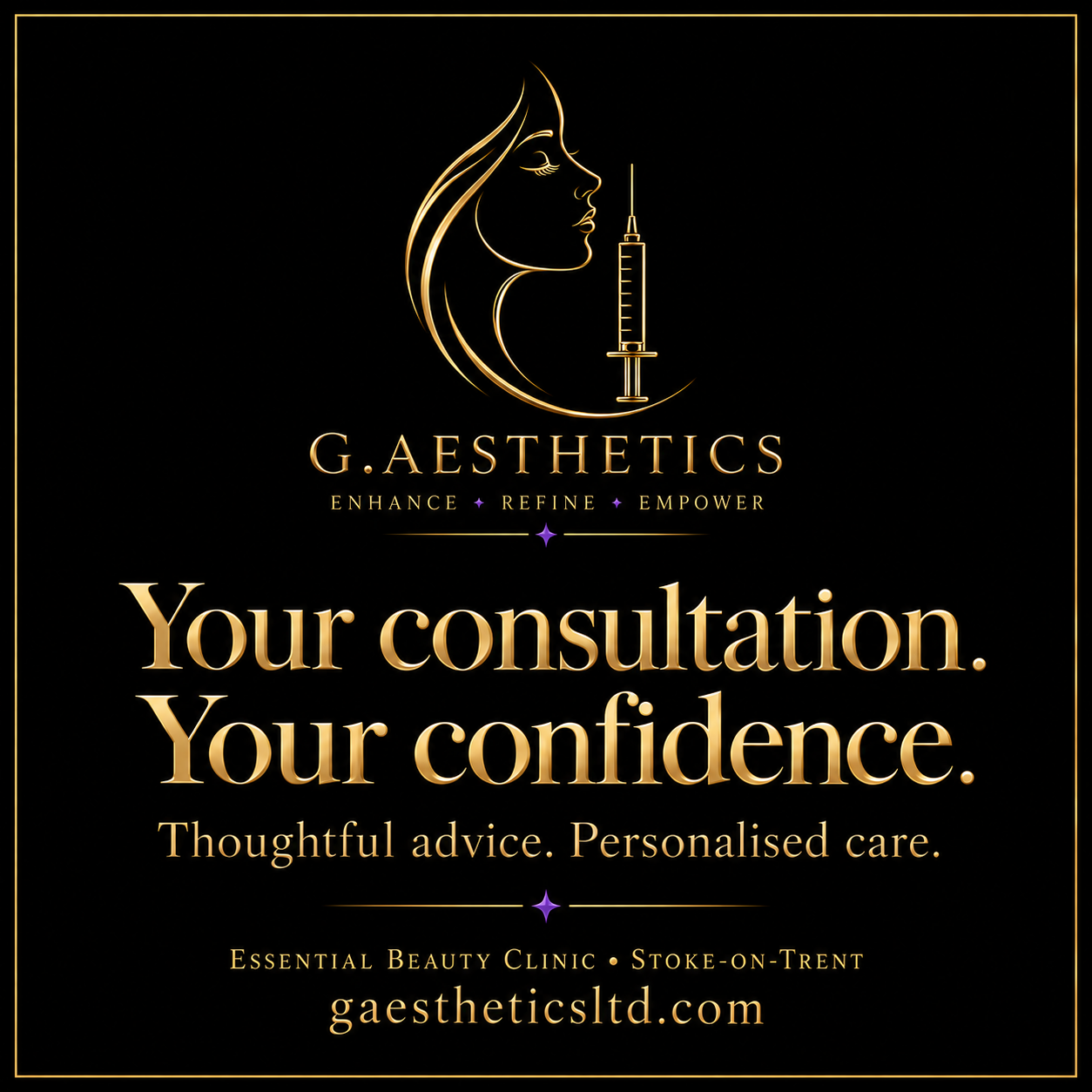 G.Aesthetics — Confidence begins with a conversation